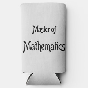 Master of Mathematics Seltzer Can Cooler
