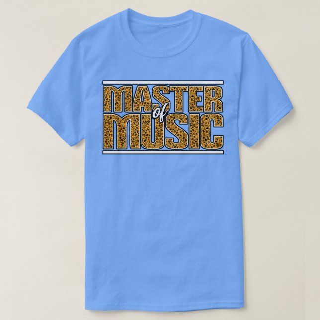 Master of Music T-Shirt (Design Front)