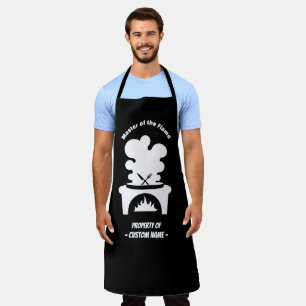 "Master of the Flame" Personalised Apron
