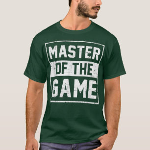 Master Of The Game Board Games Game Night Party Ga T-Shirt