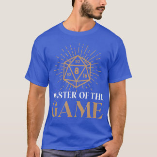Master Of The Game Board Games Game Night Party Ga T-Shirt