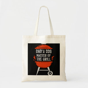 Master Of The Grill Dad Grilling Tote Bag