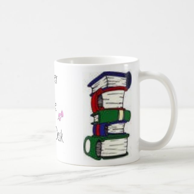 Master of the Messy Desk Mug (Right)
