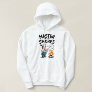 Master of the S’mores Funny Campfire Design Hoodie