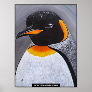 Master of the Twilight Zone Painting by Alfred Fox Poster