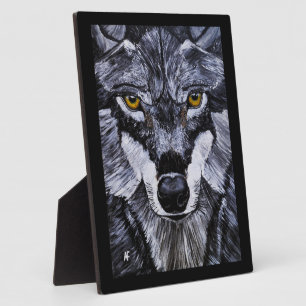 Master of the Wild Painting by Alfred Fox Plaque