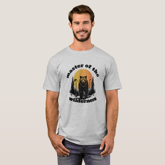 Master Of The Wilderness T-Shirt (Front Full)