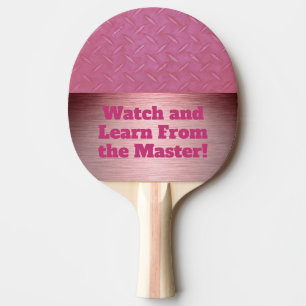 Master Ping Pong Player Ping-Pong Paddle