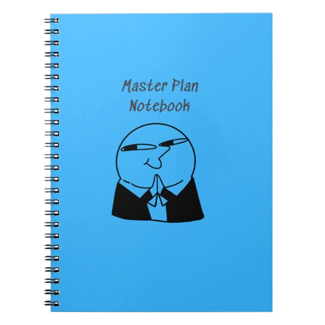 Master Plan Notebook (Front)