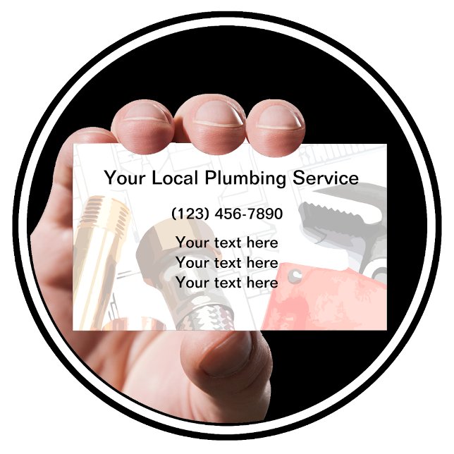 Master Plumber Business Cards (Creator Uploaded)