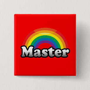 MASTER PRIDE 15 CM SQUARE BADGE
