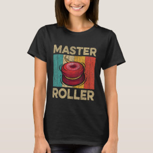 Master Roller Vintage Yoyo Boys Girls Kids T-Shirt