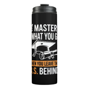 Master’s Degree MBA Masters Degree Graduation Thermal Tumbler