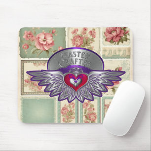 Master Scrapbook Badge Mouse Pad