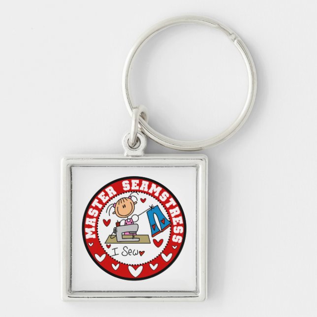 Master Seamstress Key Ring (Front)