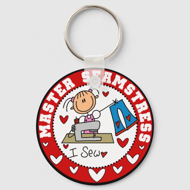 Master Seamstress Key Ring (Front)
