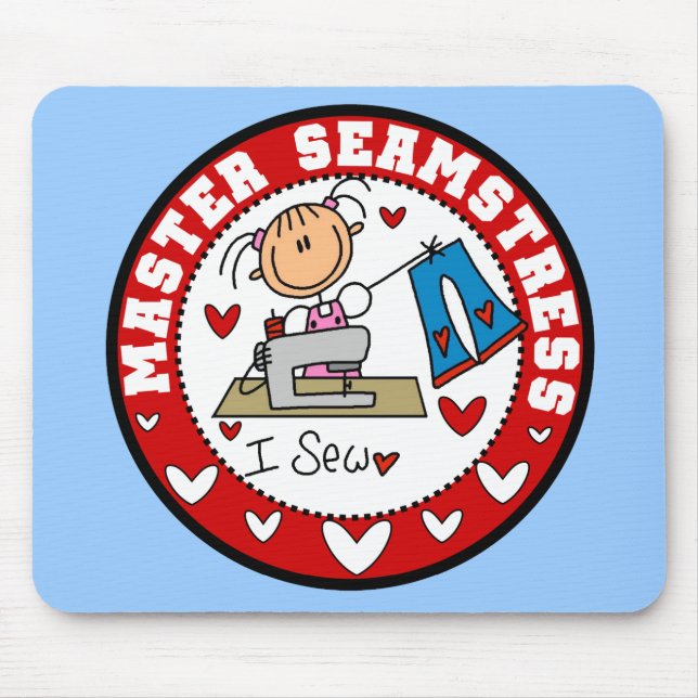 Master Seamstress Mouse Pad (Front)