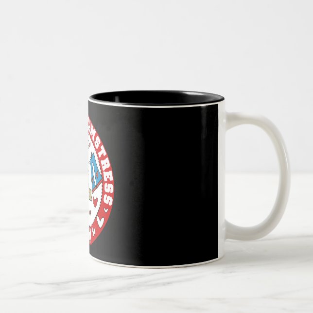 Master Seamstress Two-Tone Coffee Mug (Right)