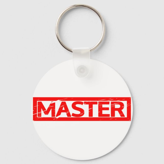Master Stamp Key Ring (Front)
