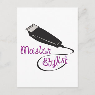 MASTER STYLIST POSTCARD