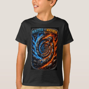 Master the Mayhem Skull – Fire vs Ice Electric Spl T-Shirt