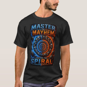 Master the Mayhem T-Shirt – Control the Spiral Sku