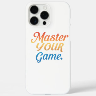Master Your Game iPhone 16 Pro Max Case