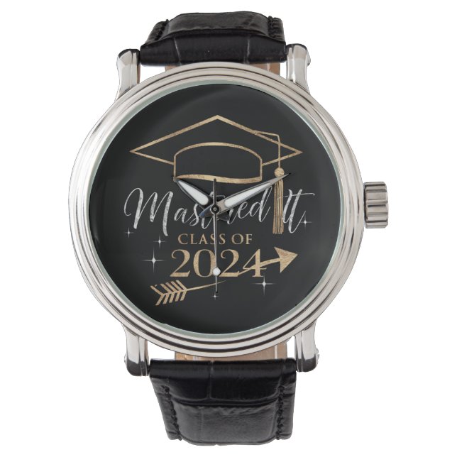 Mastered It Class of 2024 Graduation Gifts for Her Watch (Front)