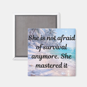 Mastered Survival - Unbreakable Strength Magnet