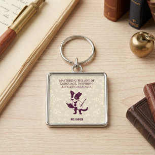 Mastering Art Of Language Inspiring Readers Key Ring
