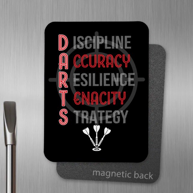 Mastering DARTS: The Core Principals - Dart Player Magnet (Creator Uploaded)