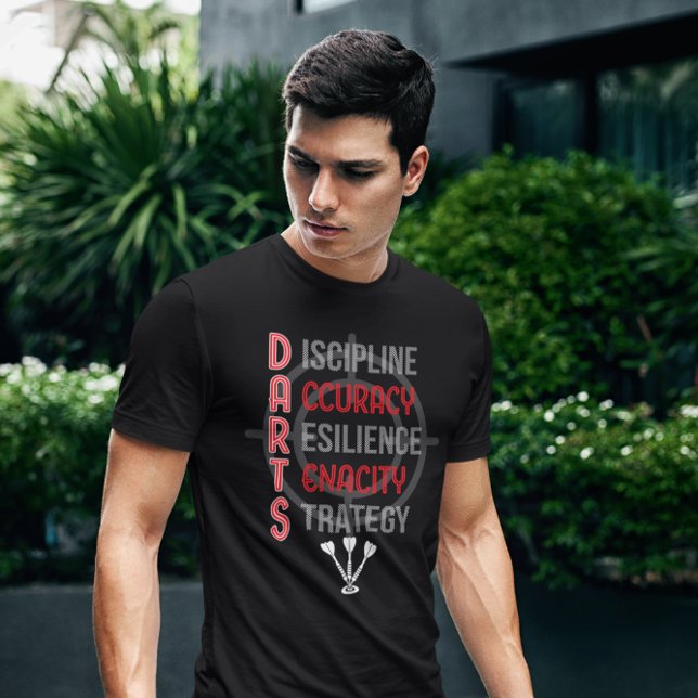 Mastering DARTS: The Core Principles - Dart Player T-Shirt (Creator Uploaded)