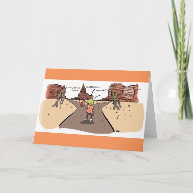 Mastering 'Metrics greeting card (Front)