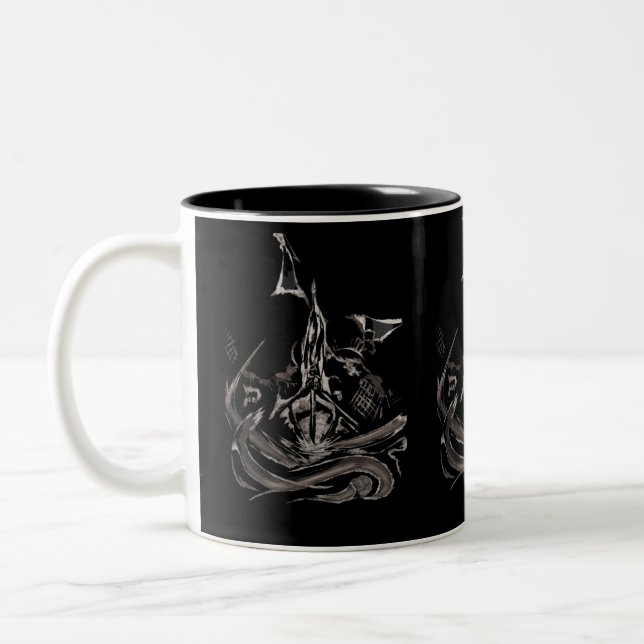 Masterpiece, Alone in storm Mug (Left)