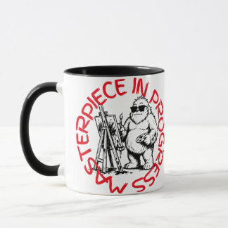 Masterpiece in Progress Abominable Snowman Mug