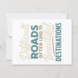 Masterpiece in Progress – Motivation Quote  Postcard