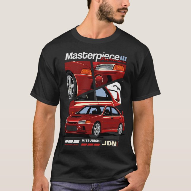 Masterpiece Mitsubishi Evo 1996 T-Shirt (Front)