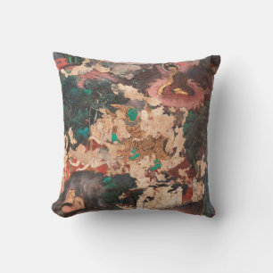 Masterpiece of traditional Thai style painting art Cushion