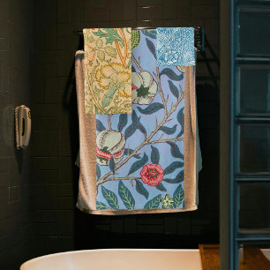 Masterpieces From William Morris  Bath Towel Set