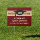 Master's Degree Congrats! CUSTOM yard