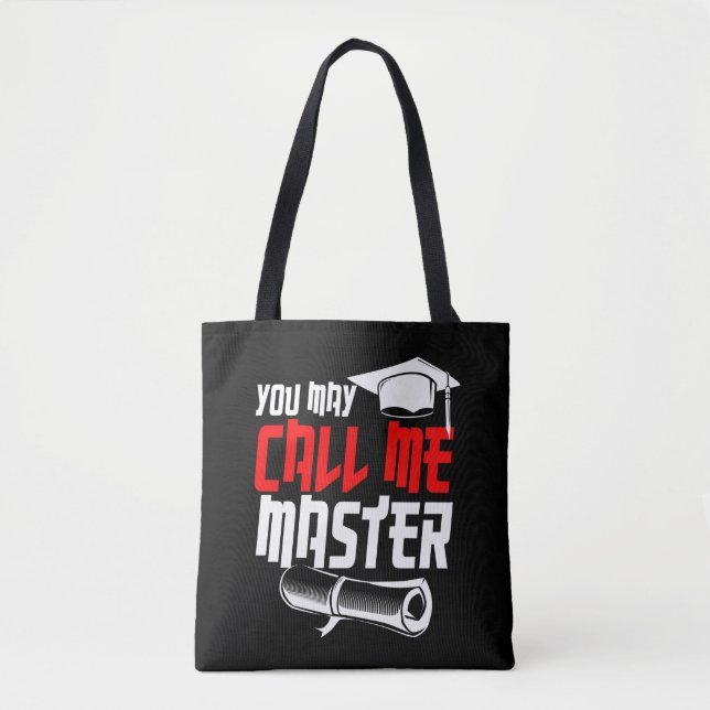 Masters Degree Graduation Gift 2022 MSW MBA  Tote Bag (Front)