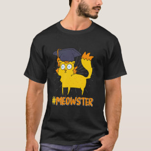 Master's Degree MEOWSTER Funny Cat Lovers Master T-Shirt