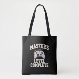 Master's Gamer Graduate Class of 2026 Graduation  Tote Bag