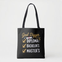 Masters Graduation Goal Digger Mastered It Class 