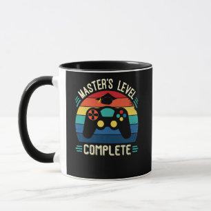 Master's Level Complete, Graduation GIft, Masters Mug