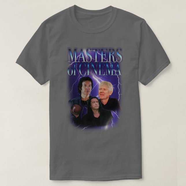 Masters of Cinema Neil Breen Tommy Wiseau Gramps T T-Shirt (Design Front)
