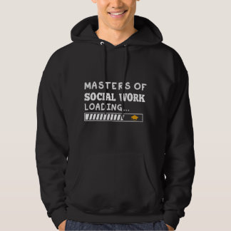 Masters Of Social Work MSW Graduation Future Socia Hoodie