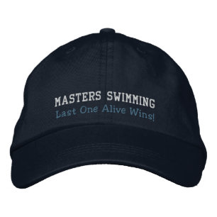 Masters Swimming, Last One Alive Wins! Hat