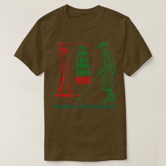 Masters Tournament augusta T-Shirt (Design Front)