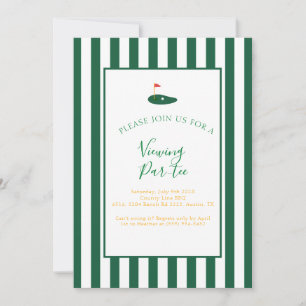 Masters Viewing Party Birthday Invitation 